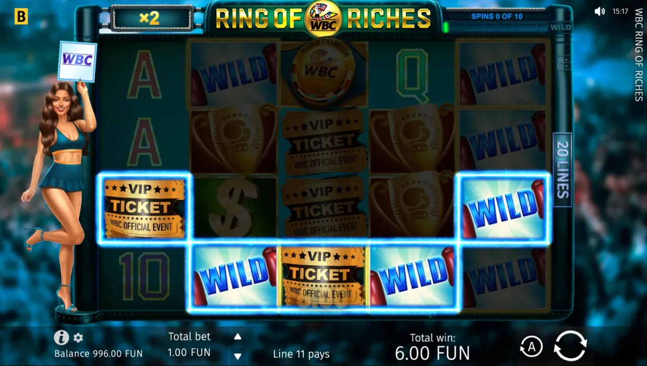 WBC Ring Of Riches slot