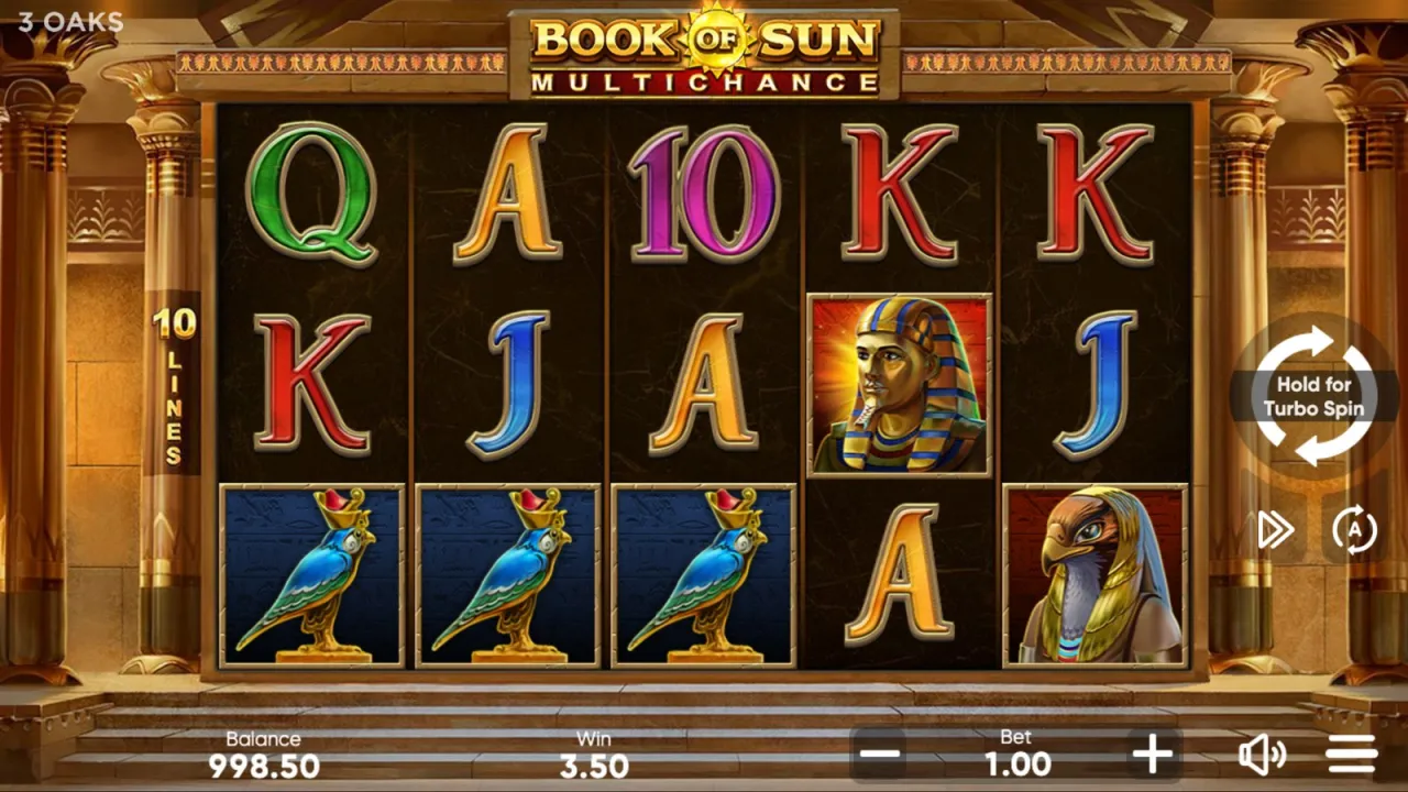 Book of Sun Multi Chance slot