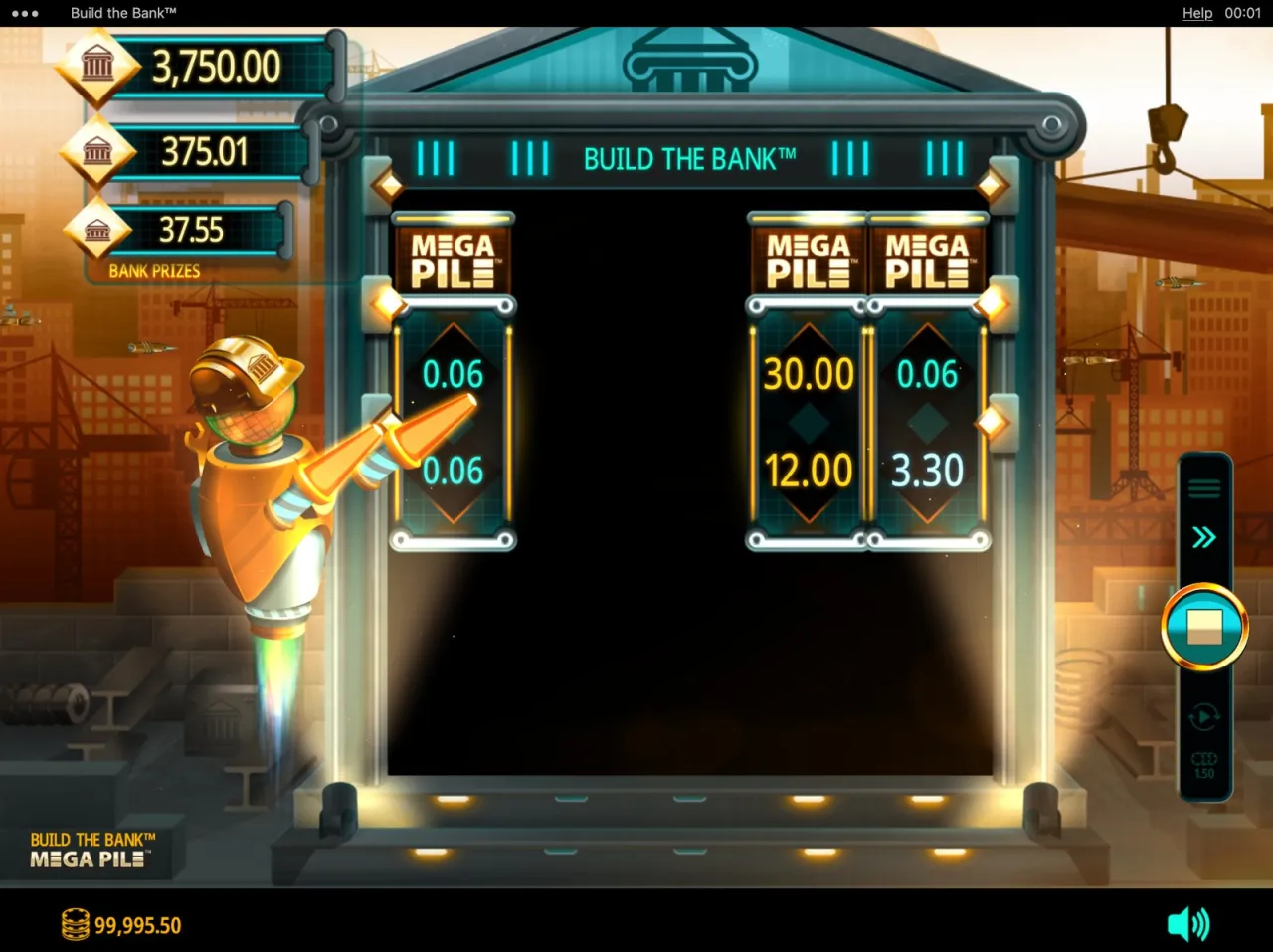 Build the Bank slot