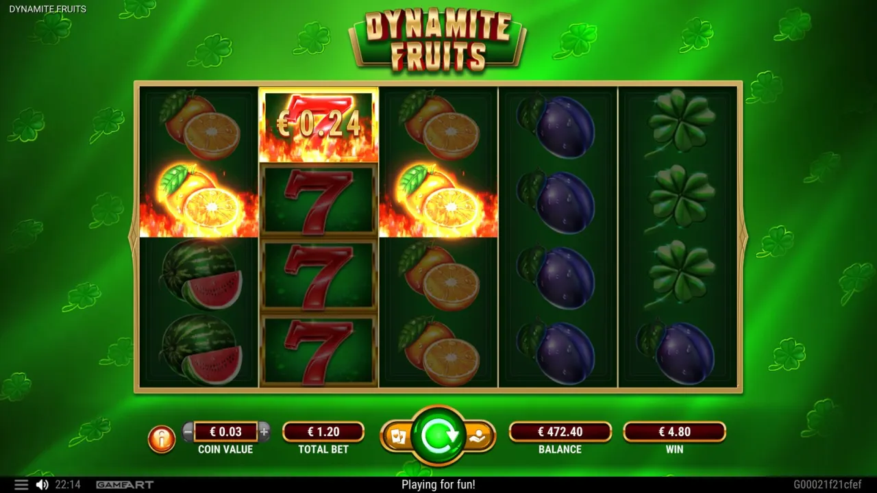 Dynamite Fruits slot