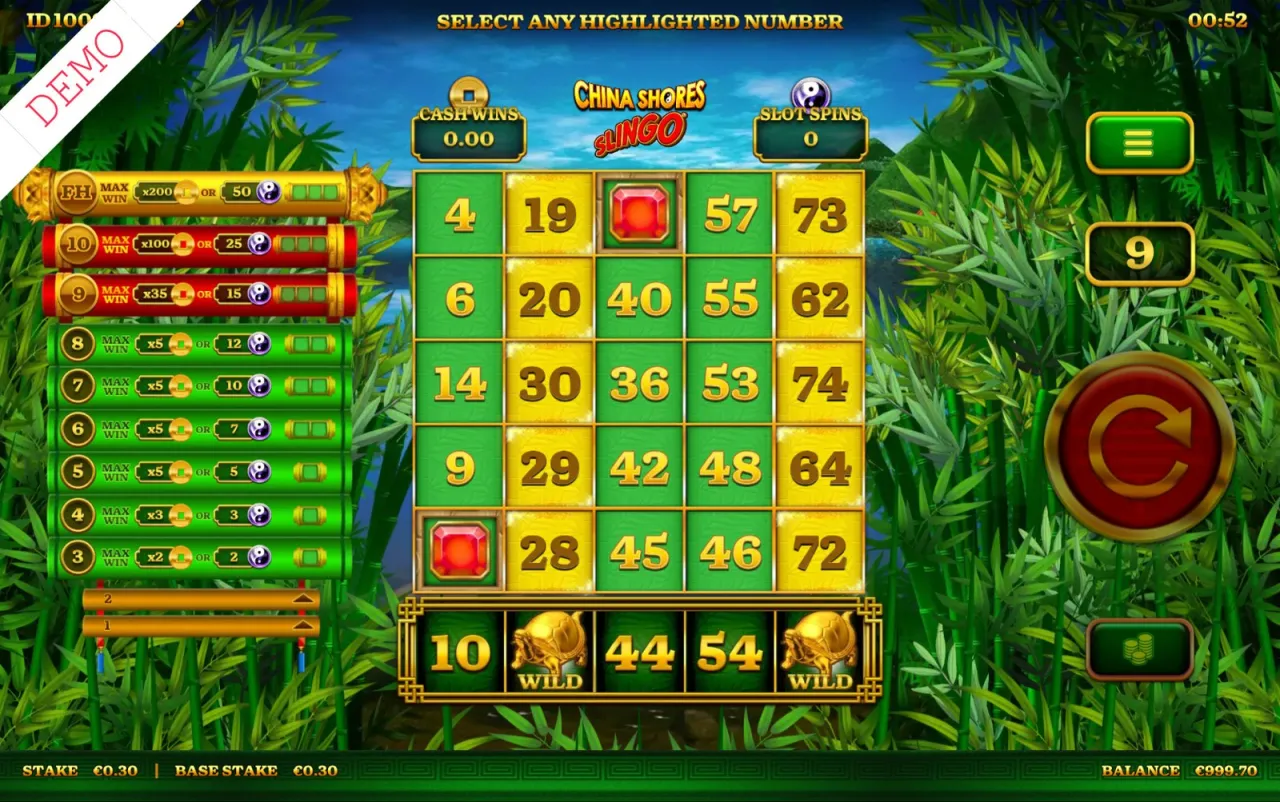 China Shores Slingo slot
