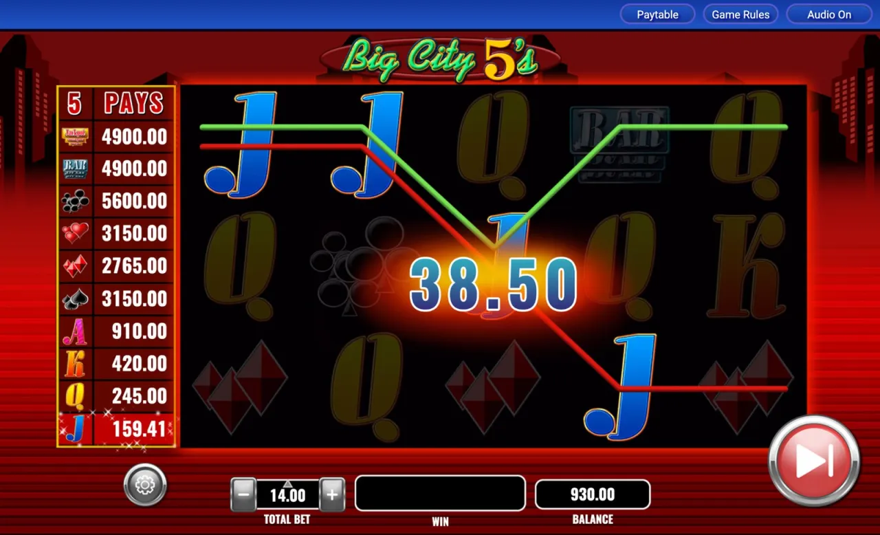 Big City 5's slot