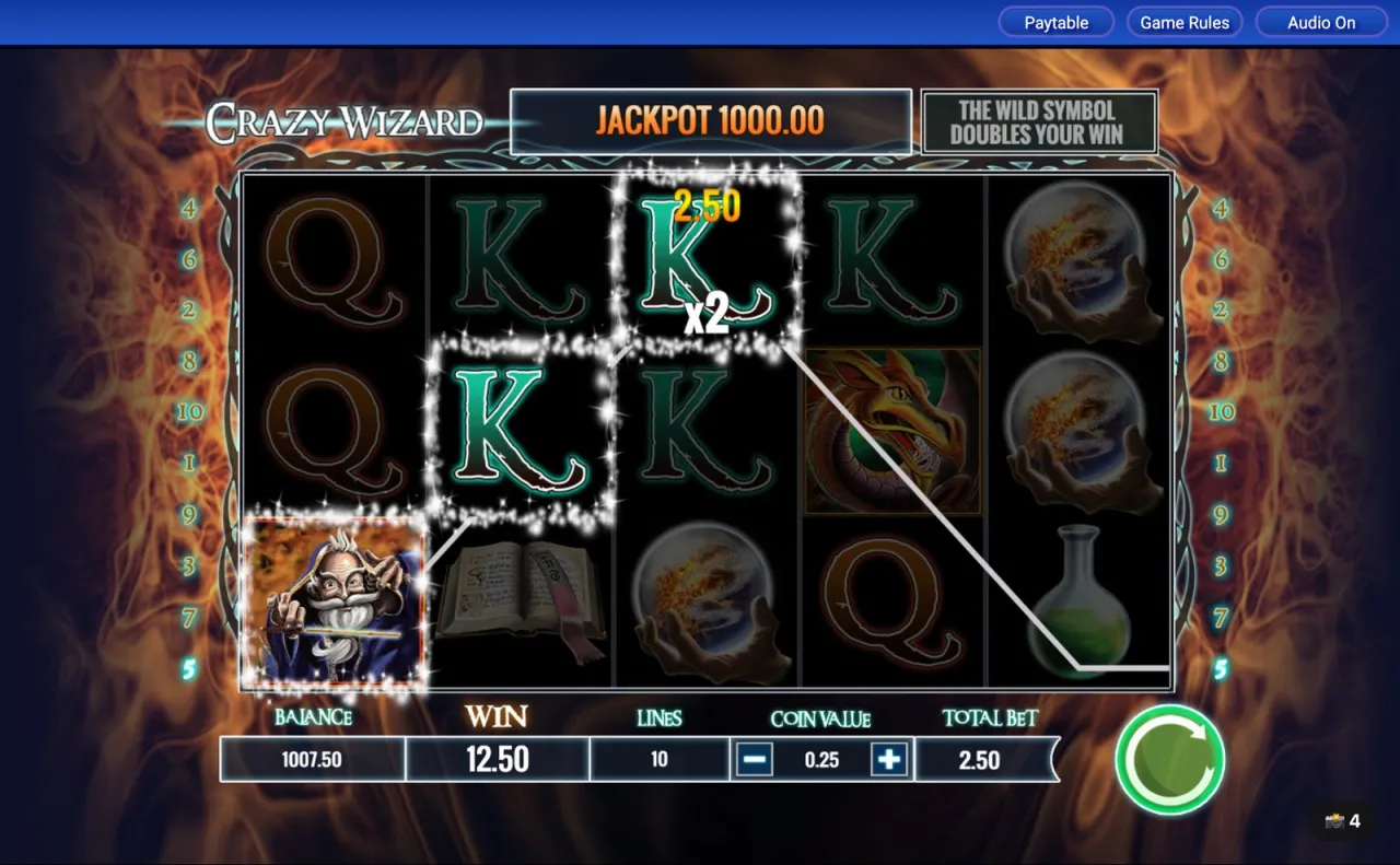 Crazy Wizard slot