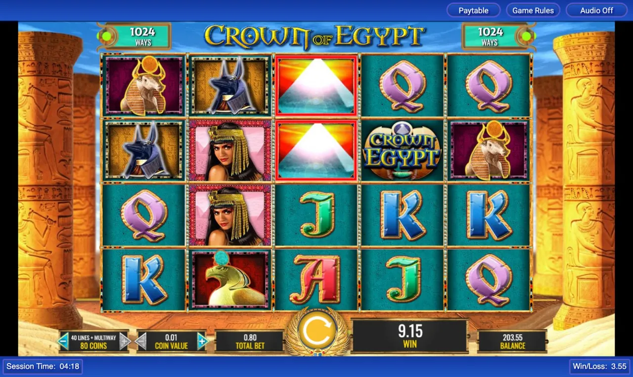 Crown of Egypt slot