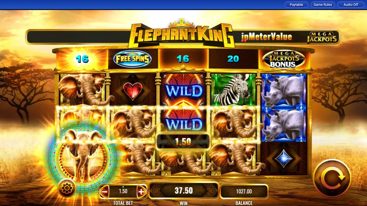 Elephant King MegaJackpots slot