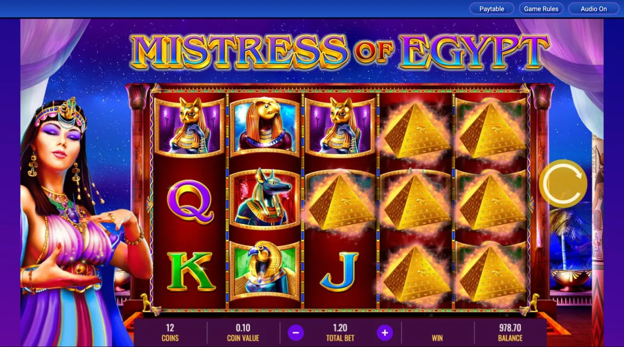Pyramids massing across the last two reels before they resolve