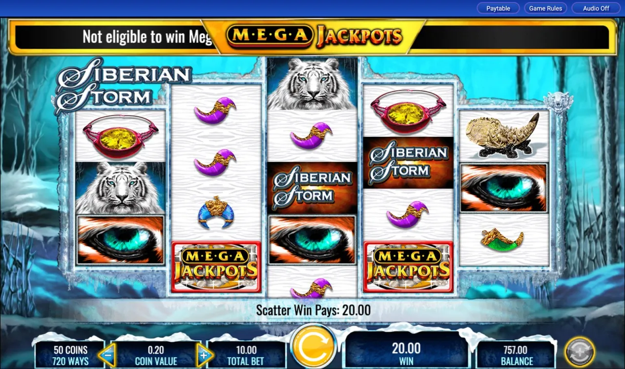 Two scatters, the only scatter pay