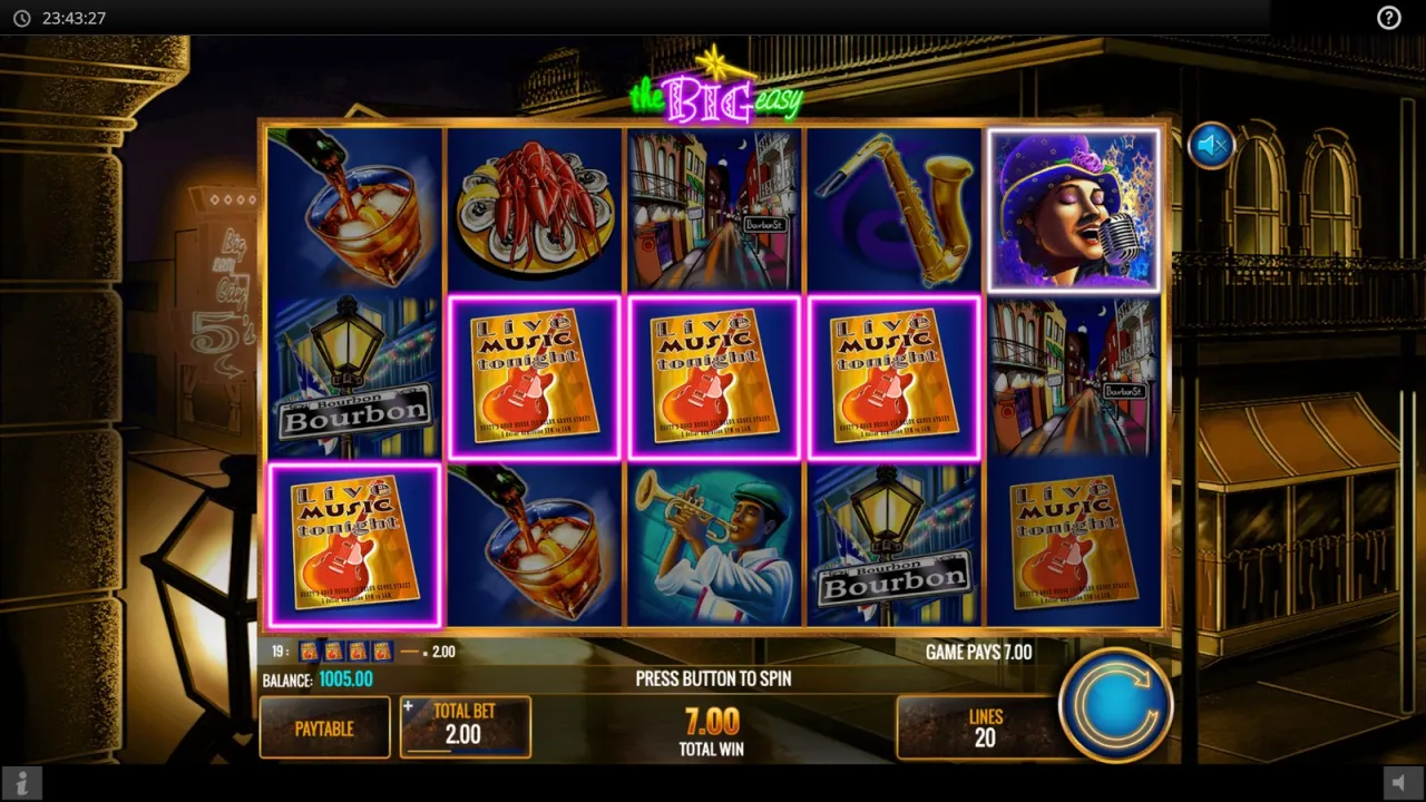 The Big Easy slot