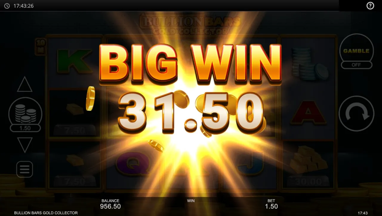 Bullion Bars Gold Collector slot