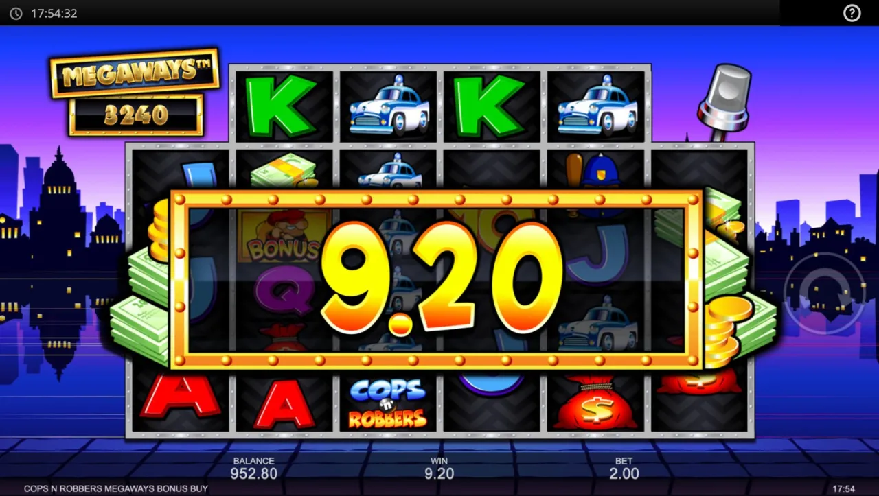 Cops 'n' Robbers Megaways slot