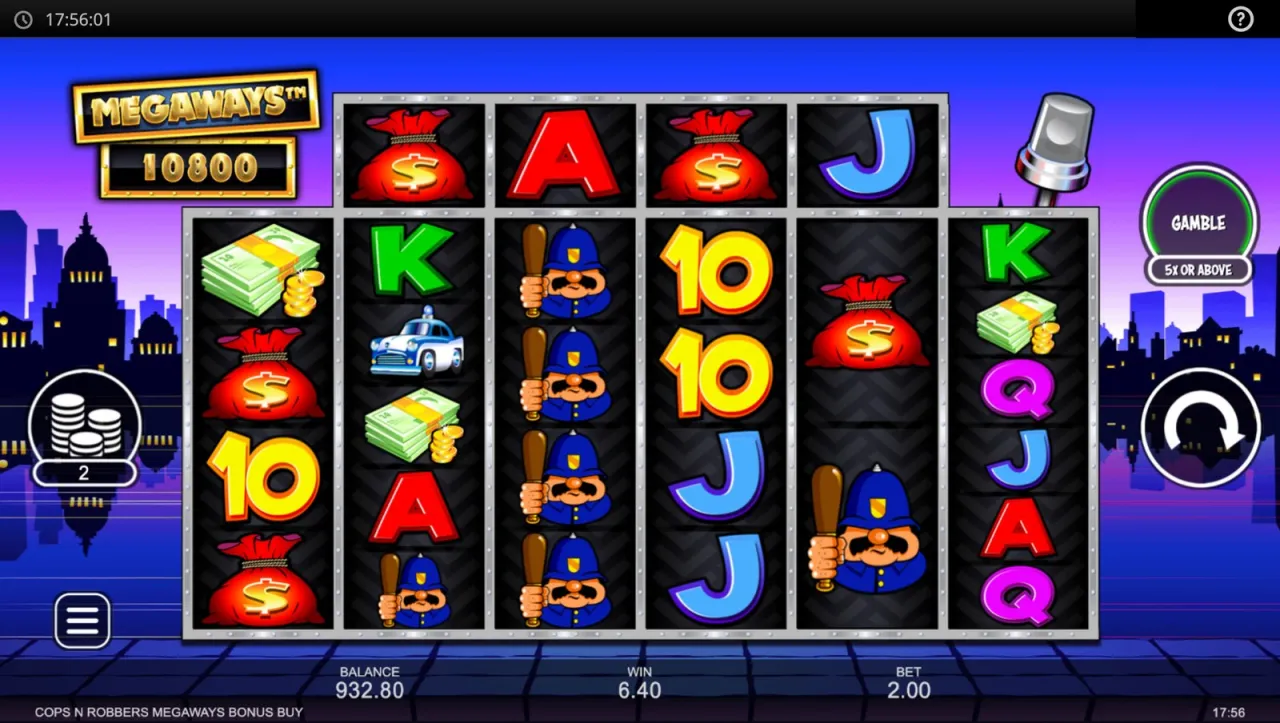 Cops 'n' Robbers Megaways slot