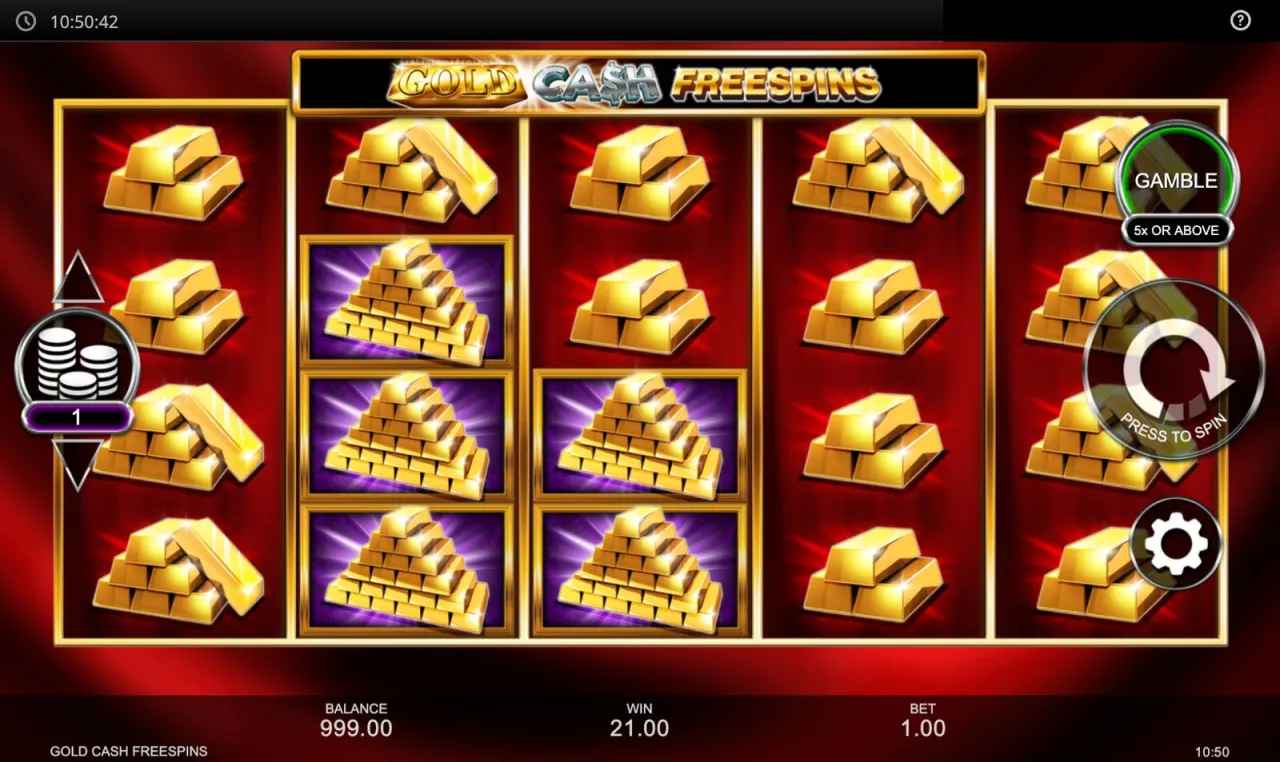 Gold Cash Free Spins slot