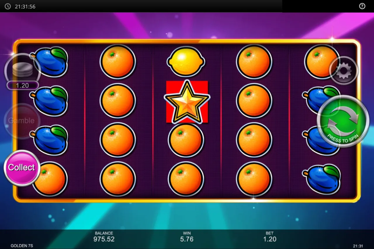 Golden 7s slot