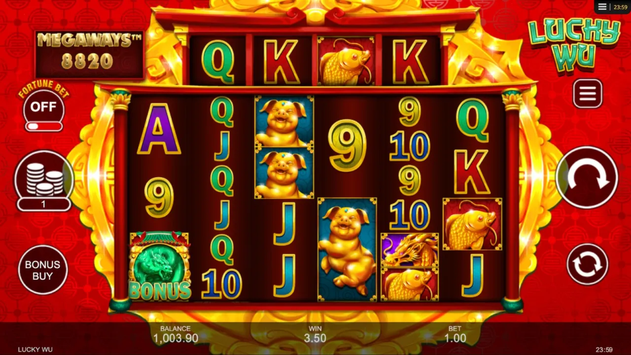 Lucky Wu Megaways slot