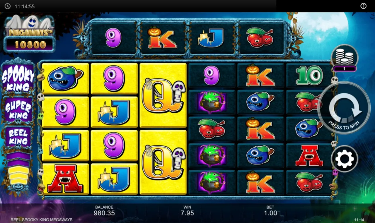 Reel Spooky King Megaways slot