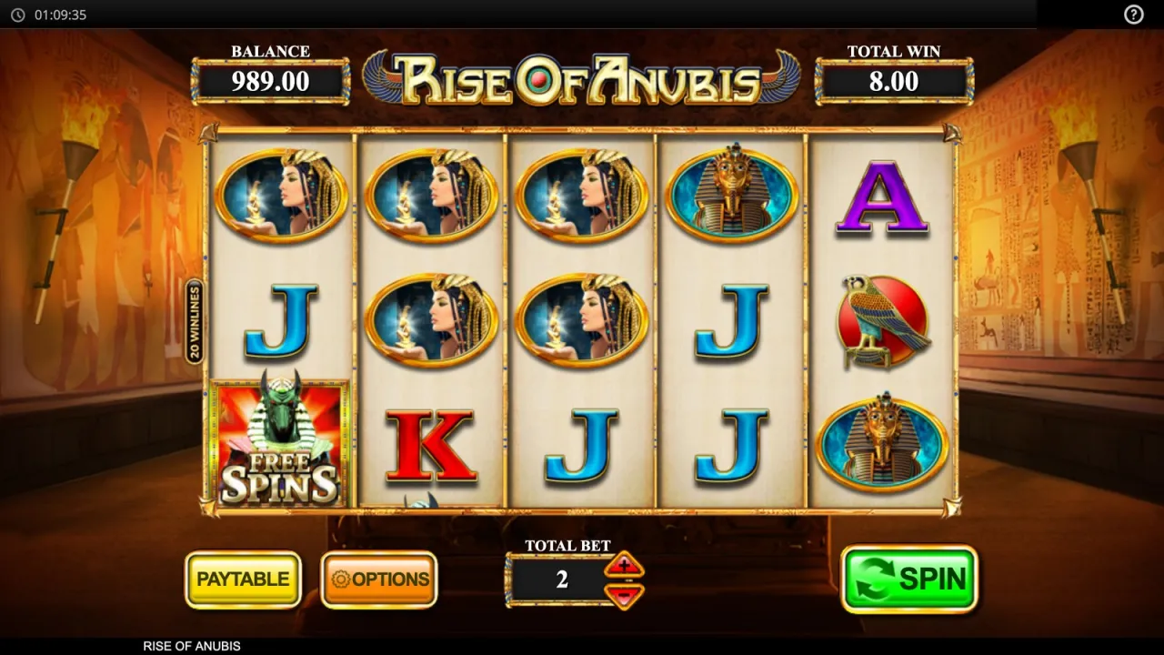 Rise of Anubis slot