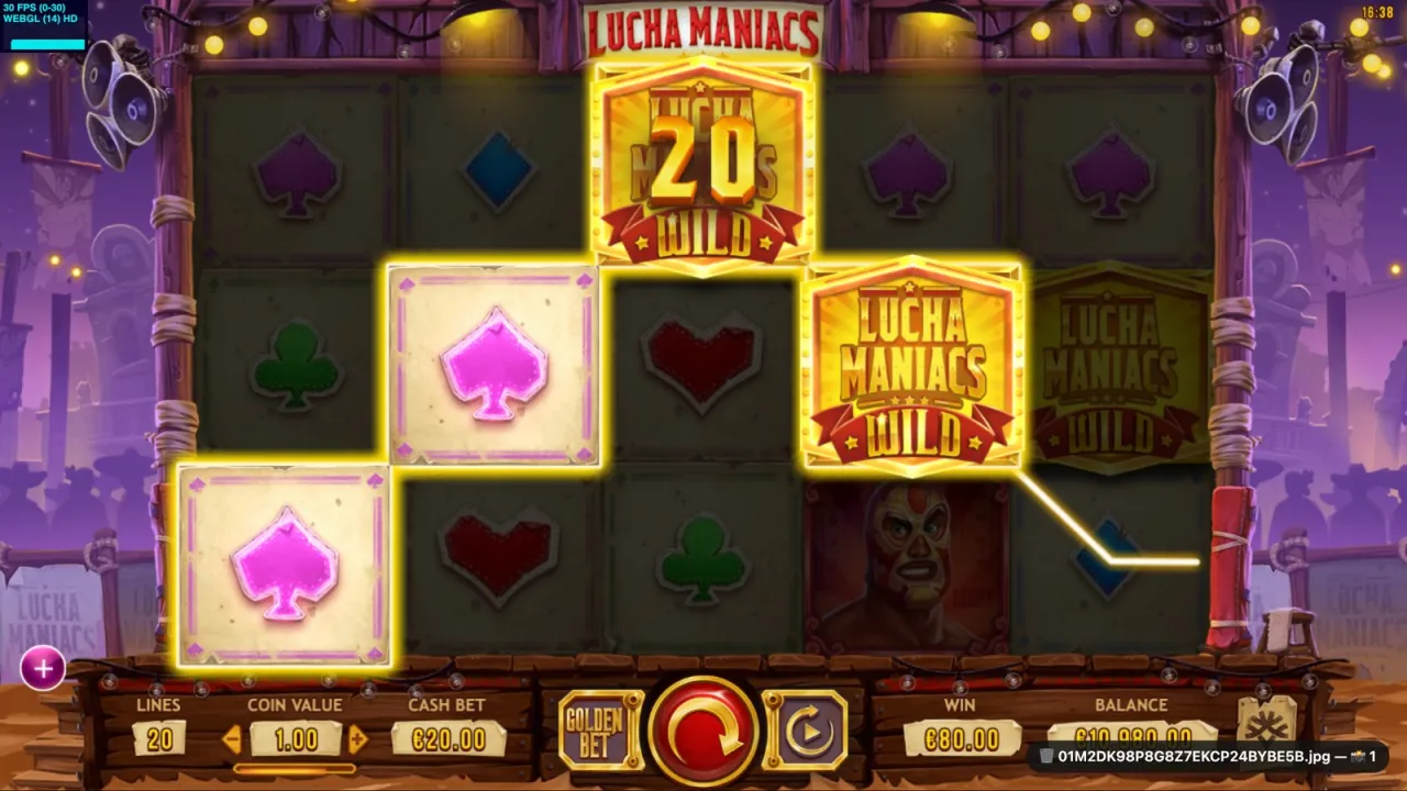 Lucha Maniacs slot