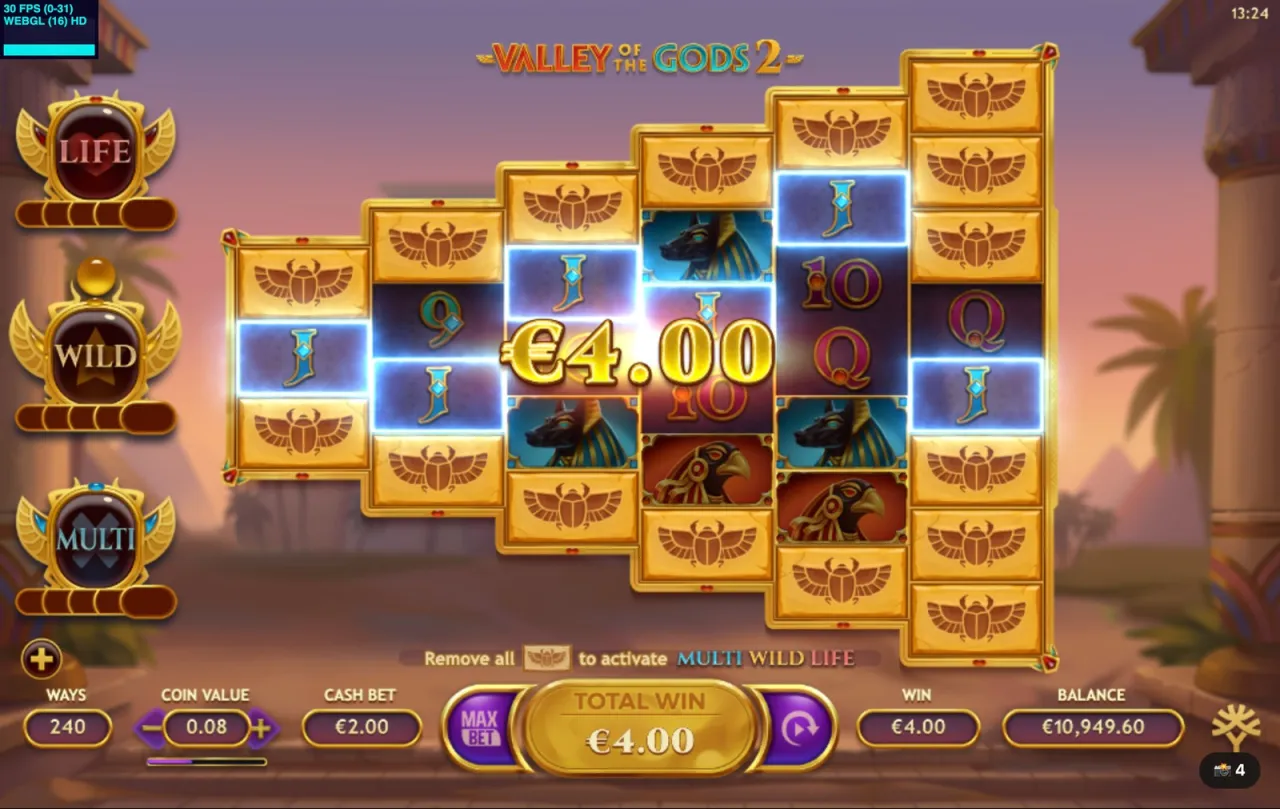 Valley of the Gods 2 slot