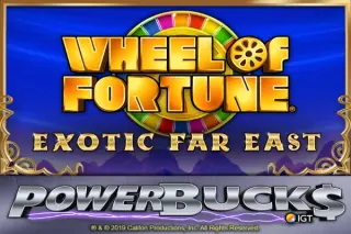 Demo play IGT — PowerBucks Wheel of Fortune Exotic Far East